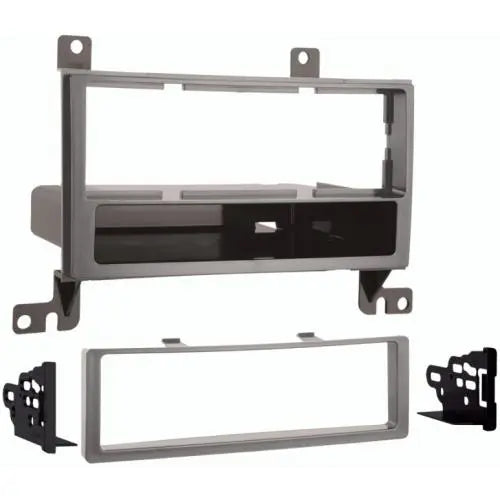 Metra 99-7325S Silver Single DIN Dash Kit for 2007-12 Hyundai Santa Fe Metra