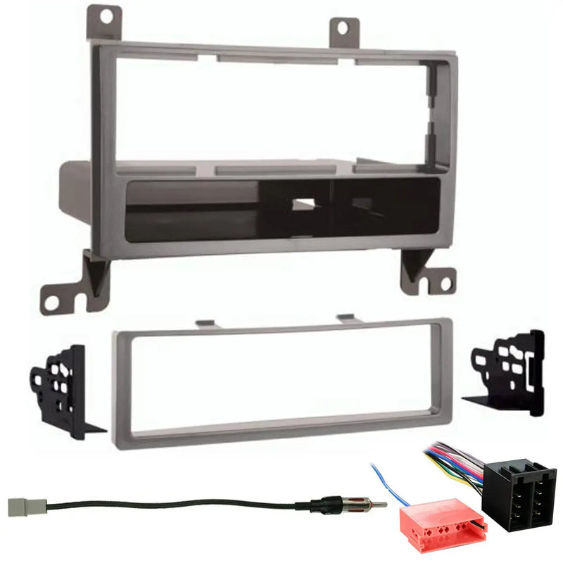 Metra 99-7325S Single DIN Dash Kit for Hyundai 2007-2012 w/ Wire Harness & Antenna Adapter Metra