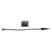 Metra 99-7325S Single DIN Dash Kit for Hyundai 2007-2012 w/ Wire Harness & Antenna Adapter Metra