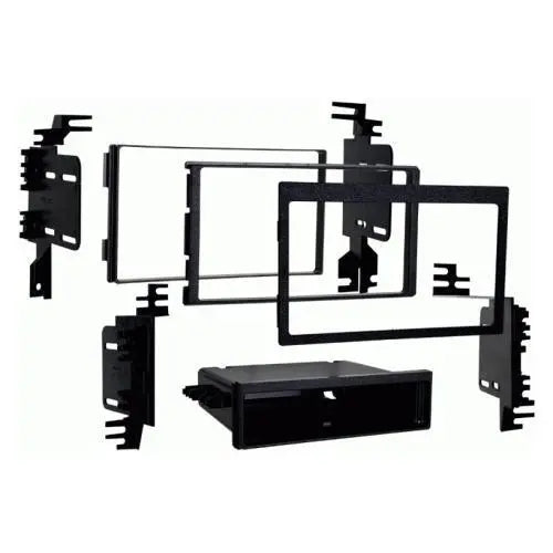 Metra 99-7358 Single/Double DIN Dash Kit for 2005-2010 Hyundai/Kia Metra