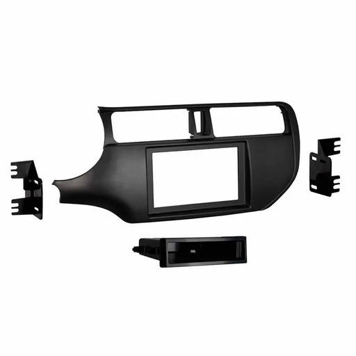 Metra 99-7368B Matte Black 1 or 2 DIN Dash Kit for Select Kia Rio Metra