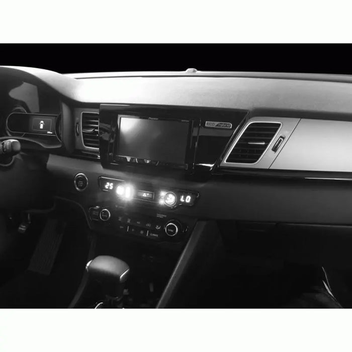 Metra 99-7382HG Single or Double DIN Dash Kit for 2017-Up Kia Niro (w/o NAV) Metra