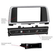 Metra 99-7384B Single/Double DIN Dash Kit for 2017-Up Kia Optima (w/o NAV) Metra