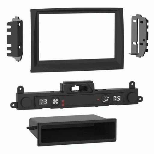 Metra 99-7389B 1-2 DIN Dash Kit for 2017-Up Kia Sportage (non NAV Display Radio) Metra