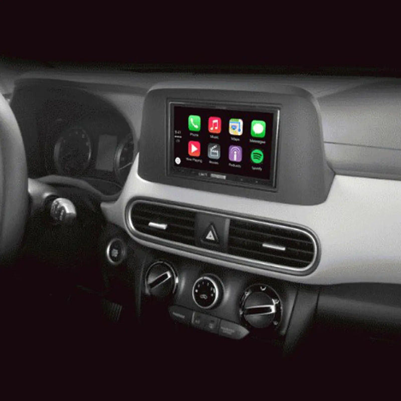Metra 99-7392B Single or Select Double-DIN Radios Installation Kit for Select Hyundai Kona 18-19 Metra