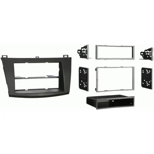 Metra 99-7514B Matte Black Single/Double DIN Dash Kit for 2010 Mazda 3 Metra