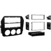 Metra 99-7519B Black 1 or 2 DIN Dash Kit for 09-15 Mazda MX-5 Miata Metra