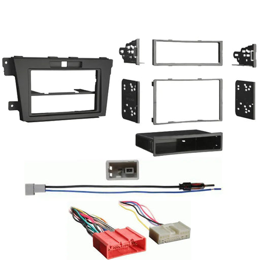 Metra 99-7520B 1or 2 DIN Dash Kit for MAZDA CX-7 2010-Up w/ Wire Harness & Antenna Adapter Metra