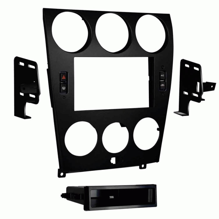 Metra 99-7524B Single/Double DIN Stereo Dash Kit for 2006-2008 Mazda 6 Metra