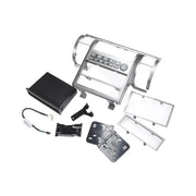 Metra 99-7604 Silver Dash Kit + Harness + Antenna Adapter for 03-04 Infiniti G35 Metra
