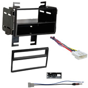 Metra 99-7611 1 or 2 DIN Dash Kit for Nissan Rogue 2011-Up w/ Wire Harness & Antenna Adapter Metra