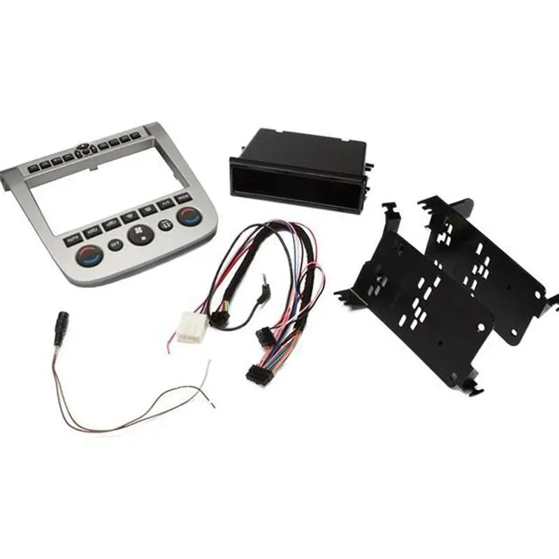 Metra 99-7612A Aluminum Dash Kit + Harness + Antenna Adapter for Select Nissan Metra