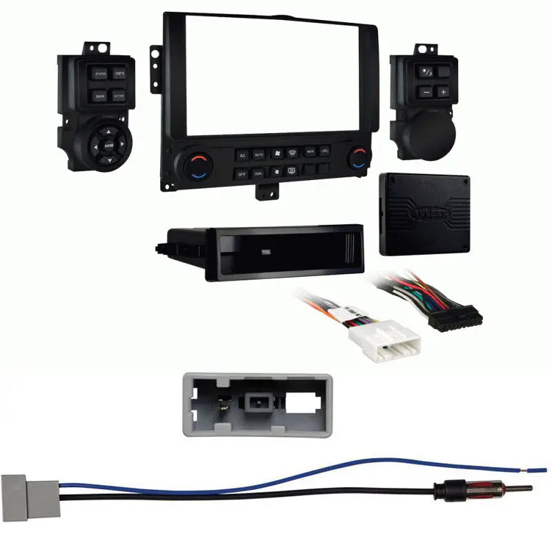 Metra 99-7620B 1 or 2 DIN Dash Kit for 2008-2012 Nissan with Antenna Adapter Metra