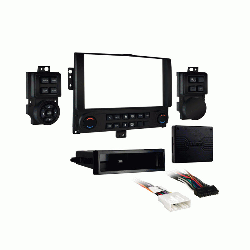 Metra 99-7620B Single/Double DIN Dash Kit for Select 2008-2012 Nissan Metra