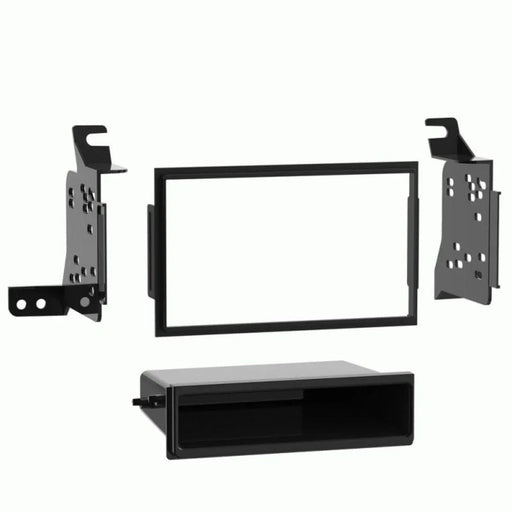 Metra 99-7635 Single or Double DIN Dash Kit for Select 2005-2015 Nissan and Suzuki Vehicles Metra