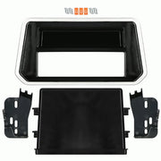 Metra 99-7637 Single DIN Car Stereo Dash Kit for Select 2019-2021 Nissan Altima Vehicles- Black/Silver Metra