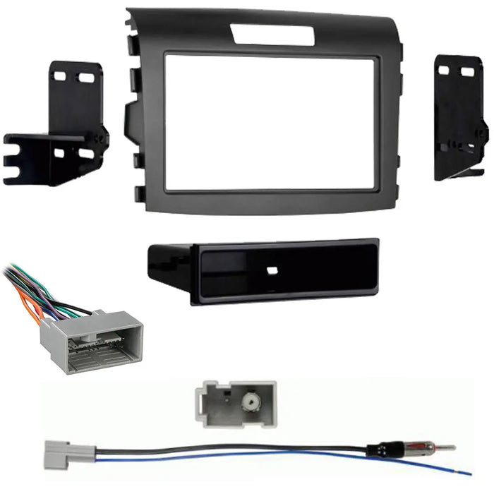 Metra 99-7802CH Single DIN Dash Kit for Honda CR-V 2012-2016 w/ Wire Harness & Antenna Adapter Metra