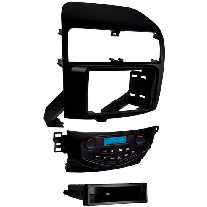 Metra 99-7809B Black Single/Double DIN Dash Kit for 2004-08 Acura TSX Metra