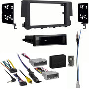 Metra 99-7812B Single DIN Dash Kit for Honda Civic w/ Data Interface & Antenna Adapter Metra