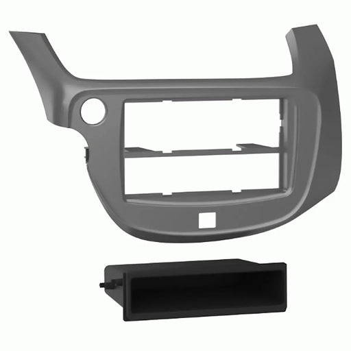 Metra 99-7877 Single or Double DIN Installation Dash Kit for 2009-13 Honda Fit Vehicles- Silver Metra
