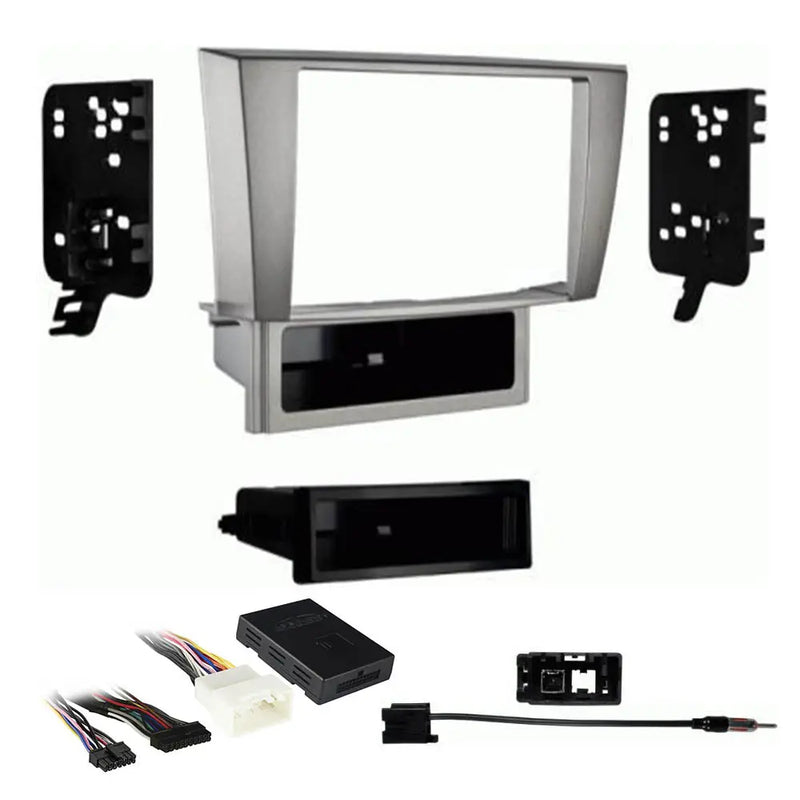 Metra 99-8160G Single DIN Stereo Dash Kit for Lexus LS430 with Interface Harness & Antenna Adapter Metra