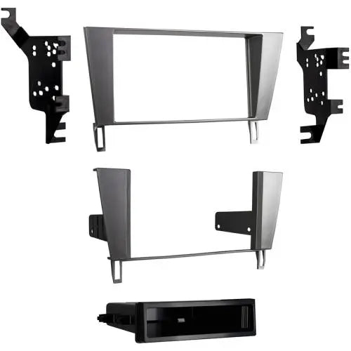 Metra 99-8161S Silver Single/Double DIN Dash Kit for Lexus SC430 with Interface Harness Metra