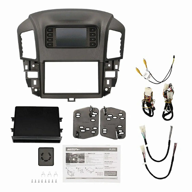 Metra 99-8164G Double DIN Car Stereo Dash Kit for Select 1999-2003 Lexus RX300 Vehicles Metra
