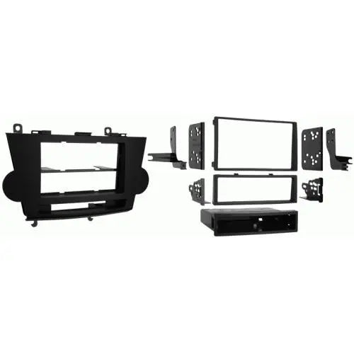 Metra 99-8222 Single/Double DIN Dash Kit for 2008-10 Toyota Highlander Metra