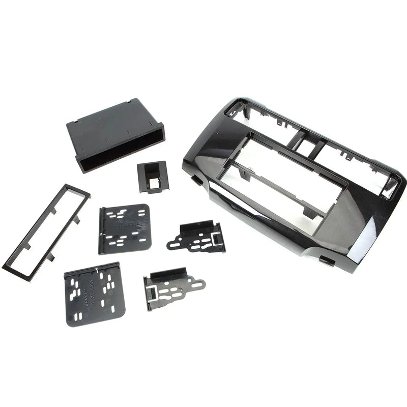 Metra 99-8227CHG 1 or 2 DIN Dash Kit for 2010 and Up Toyota 4-Runner Vehicles - Black Metra