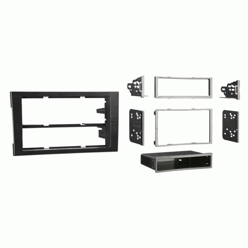 Metra 99-9107B Black Double DIN Stereo Dash Kit for 2002-2008 Audi A4 Metra