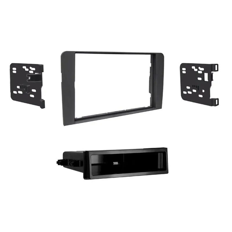 Metra 99-9109B 1 or 2 DIN Dash Kit w/ Interface & Antenna Adapter for Audi Vehicles Metra