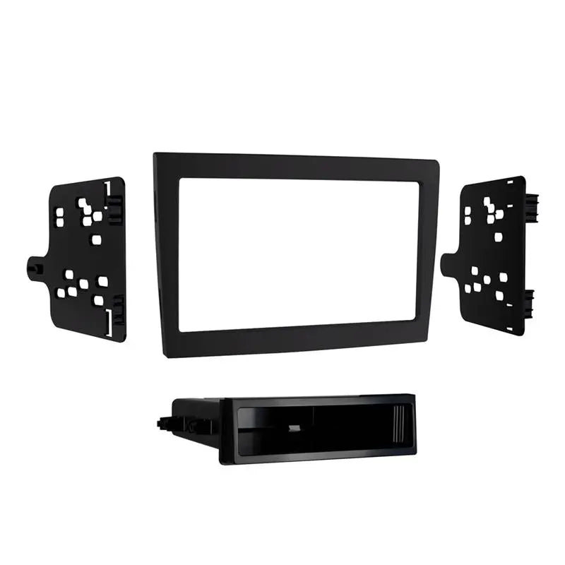 Metra 99-9606B Black 1 or 2 DIN Dash Kit for 2005-2012 Porsche 997 Metra