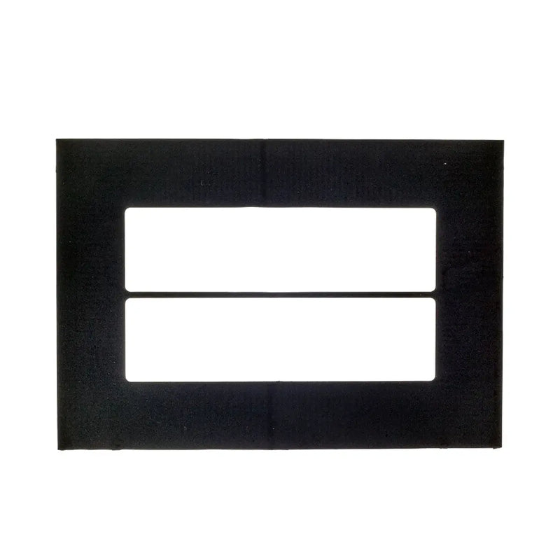 Metra 99-9999 Universal ISO Trim Mount Kit for Double DIN Radio Installation -Black Metra