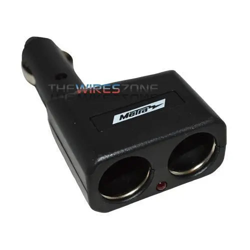 12 volt cigarette double adapter CableVantage 12V Power Dual Car Lighter Socket Plug Adaptor Charger Splitter FEATURES Sleek and Compact Design Simultaneously charge 2 devices at the same time USB Car Cigarette Lighter Auxiliary Dual