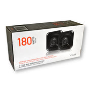 Metra CX-400 4" Two-Way 180 Watts Coaxial Speaker System - Pair Metra