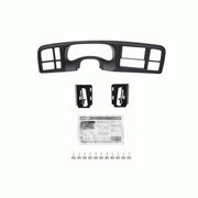 Metra DP-3002GY 2 DIN Dash Kit w/ Amp Harness & Antenna Adapter for GM Vehicles (Black) Metra