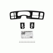 Metra DP-3002TB 2 DIN Dash Kit w/ Amp Harness & Antenna Adapter for GM Vehicles (Textured Black) Metra