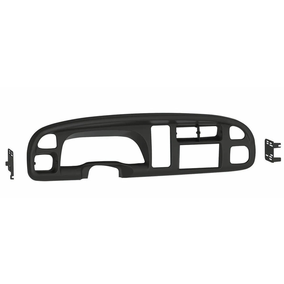 Metra 95-6528B Black Double DIN Dash Kit For Select Dodge Ram 1500/2500/3500