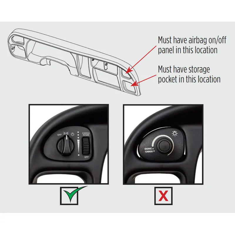 Metra DP-6551 Double DIN Dash Kit for Dodge Ram 1500 & 2500 1998-2001 Metra