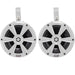 Metra MPS-65WCSRGB 6.5" 120 Watts Marine Grade Tower Speaker with RGB Lights White (Pair) Metra