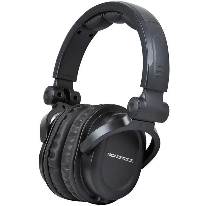 Monoprice 8323 Premium Hi-Fi Over the Ear DJ Style Pro Headphones Monoprice