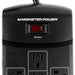 Monster Power 12 AC Outlets With 2 Coaxial Cable / SAT In-Out Surge Protector Monster
