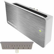 Monster Power Charging Station 4 AC and 3 USB Outlets with Phone / Tablet Stand Monster