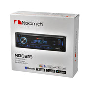 Nakamichi NQ821B Single DIN CD Receiver Bluetooth USB AM/FM Car Stereo Nakamichi