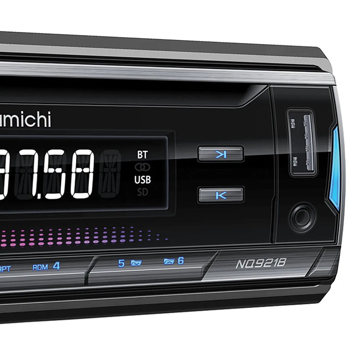 Nakamichi NQ921B Single-DIN CD / DVD USB Bluetooth Radio Receiver Car Stereo Nakamichi