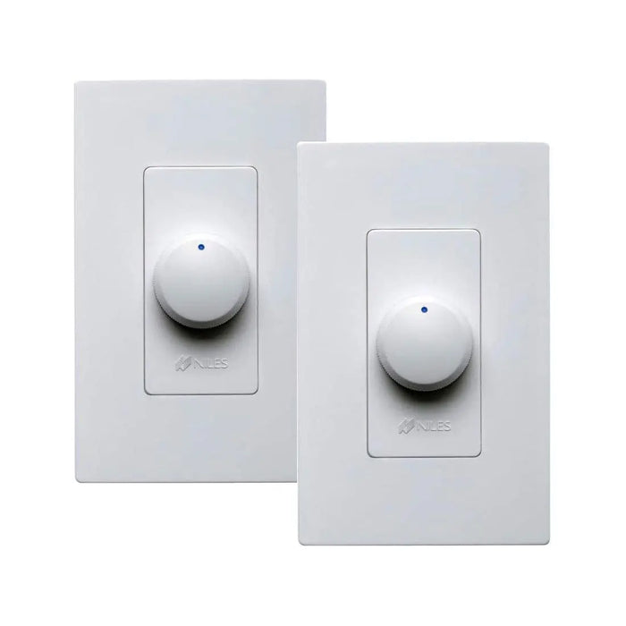 Niles VCS100K Indoor Stereo Volume Control with Selectable Impedance White (1-6 Pack) Niles