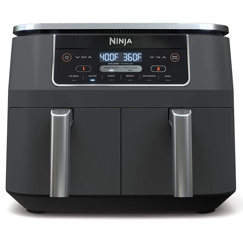 Ninja DZ201 8qt Original Dualzone 2 Basket Air Fryer with 6 Functions