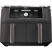 Ninja DZ401 Foodi 6-in-1 XL 2-Basket Air Fryer with DualZone Technology Grey (Refurbished) Ninja