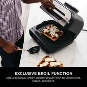 Ninja FG551 Foodi Smart XL 6-in-1 Indoor Grill with Smart Thermometer (Refurbished) Ninja