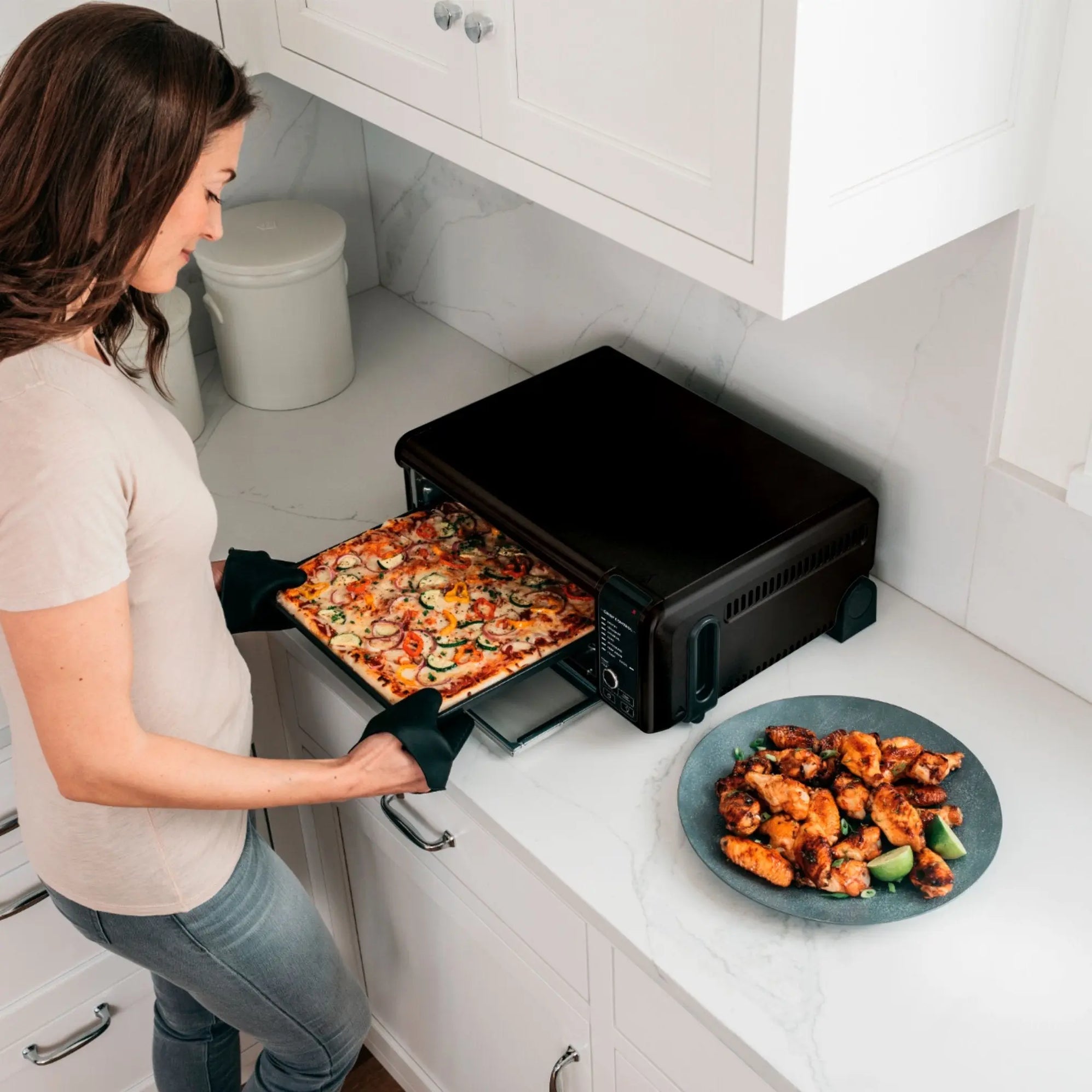 Ninja sp101 Foodi 8-in-1 Digital Air Fry Large Toaster Oven Digital Co